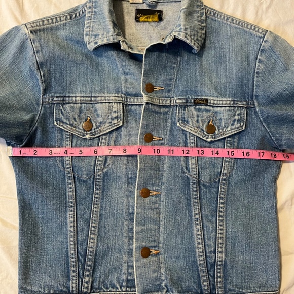 Vintage Denim Wrangler Trucker Jacket size 36 made in USA - Picture 3 of 7